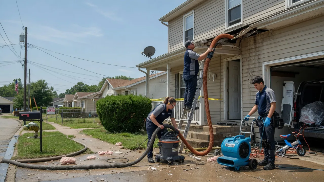 Water Damage Restoration in Inman, KS near me